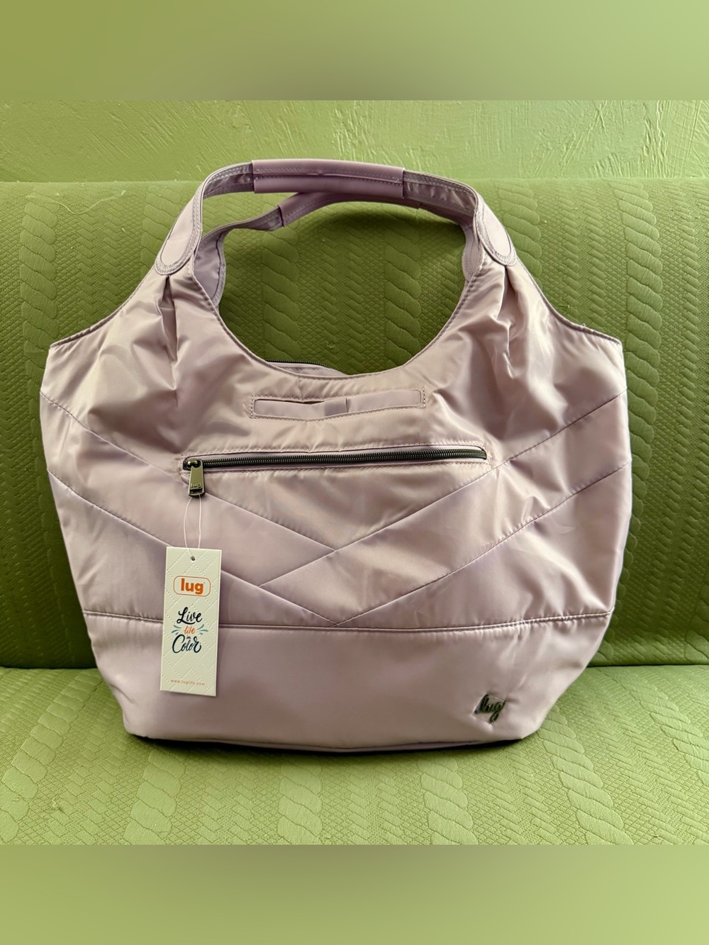 Lug Gondola SE Tote Bag in Sugarplum Icepop NWT
